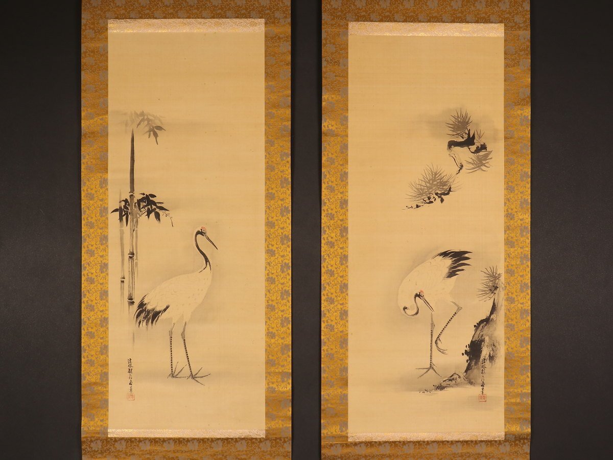 Yahoo!オークション -「松鶴」(日本画) (絵画)の落札相場・落札価格 Yahoo!オークション -「松鶴」(日本画) (絵画)の落札相場・落札価格