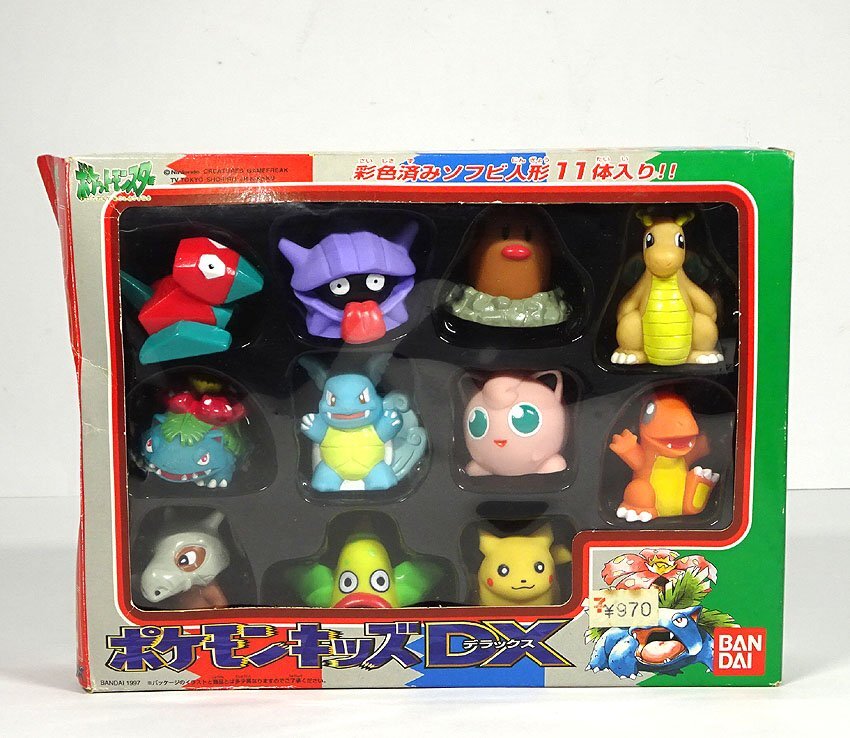 初期 ポケモン 人形 のつめあわせ クリア 6体 内袋未開封 プリン 初期 ポケモン 人形 のつめあわせ クリア 6体 内袋未開封 プリン