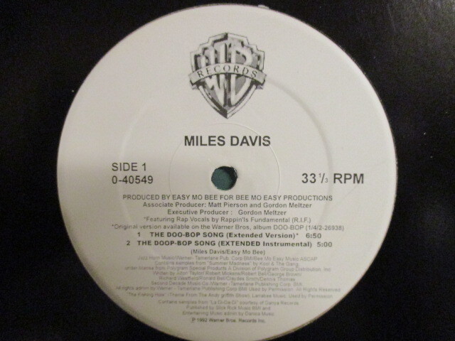 Yahoo!オークション -「miles davis doo bop」の落札相場・落札価格 Yahoo!オークション -「miles davis doo bop」の落札相場・落札価格