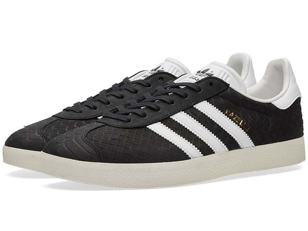 新品 W adidas Originals ガゼル ブラック S76025 22.5cm