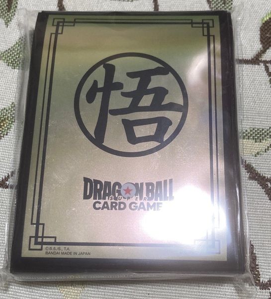 未開封 オフィシャルカードスリーブ Limited Edition 02 -孫悟空(Gold) ドラゴンボール