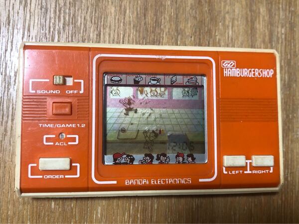 BANDAI LCD GAME DIGITAL バンダイ ゲームデジタル ハンバーガーショップ