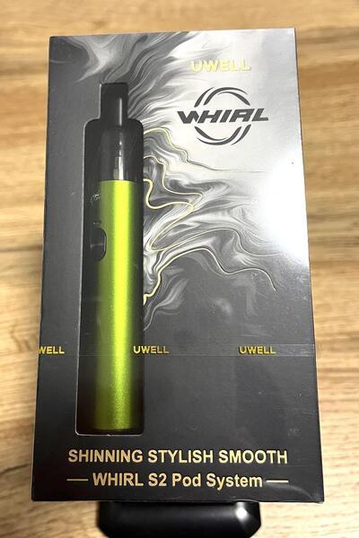 電子タバコ UWELL WHIRL S2 Pod System VAPE 900mAh Type-C スターターキット グリーン
