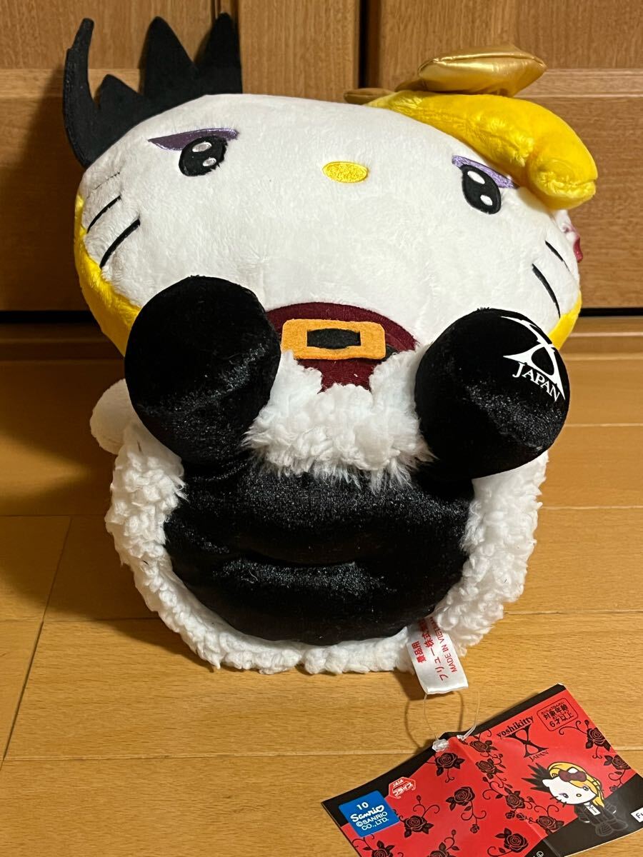 即決 YOSHIKITTY クリスマス BIG ぬいぐるみ ヨシキティ X JAPAN