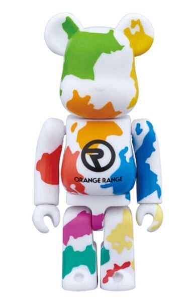 BE@RBRICK ORANGE RANGE 15th THERMO(on BACK)ベアブリック 100% 未開封 オレンジレンジ レア MEDICOM TOY 正規品 2016年販売 15周年