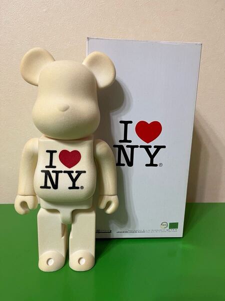 【中古品】 I LOVE NY BE@RBRICK 400% フロッキー ベアブリック メディコムトイ MEDICOM TOY 国内正規品 ネット通販限定 2006年販売