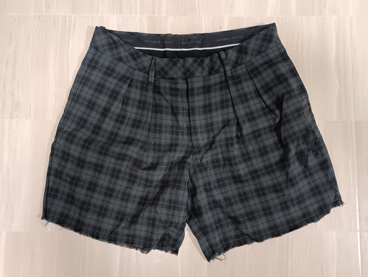 ナンバーナイン 02SSモダンエイジ期 レザーシューズ 黒 箱付き