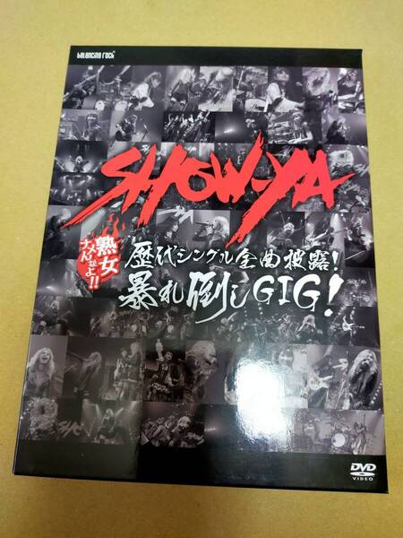 即決 DVD SHOW-YA ショーヤ 歴代シングル全曲披露!暴れ倒しGIG!