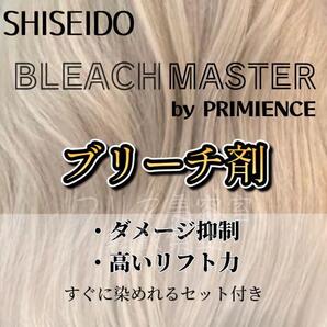 資生堂 ブリーチマスター ブリーチ ホワイトブリーチ ショート1回分 すぐに使えるセット付