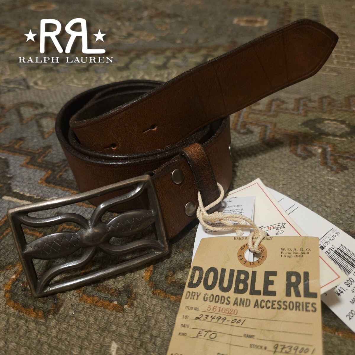 Yahoo!オークション -「rrl leather belt ダブルアールエル Yahoo!オークション -「rrl leather belt ダブルアールエル