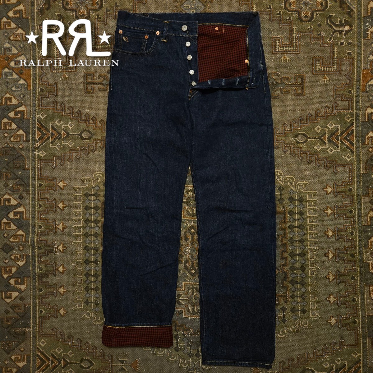 Yahoo!オークション -「rrl デニム バックルバック」(RRL) (た Yahoo!オークション -「rrl デニム バックルバック」(RRL) (た