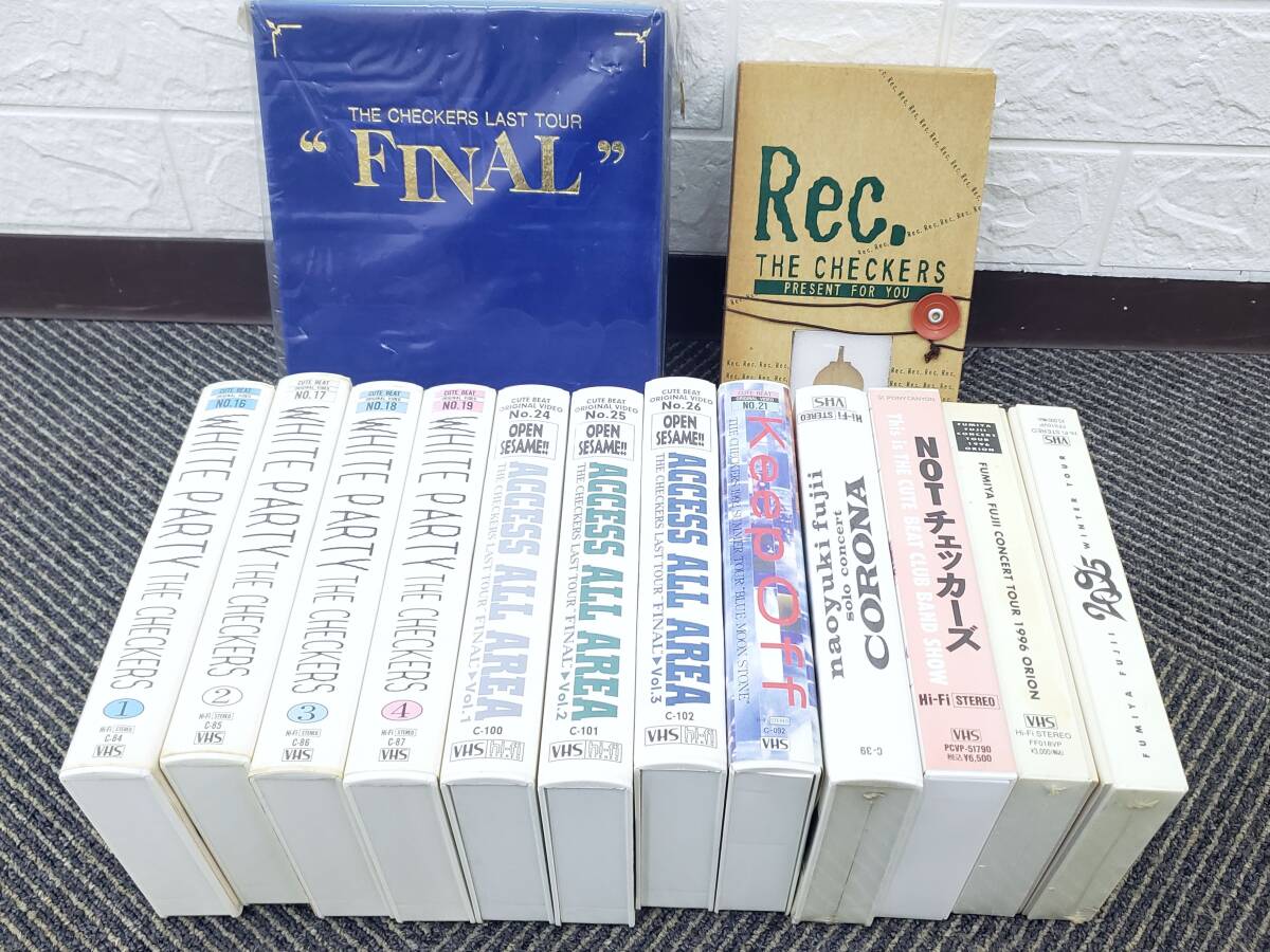 2025年最新】チェッカーズvhsの人気アイテム - メルカリ
