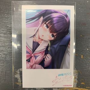 制服カノジョ 特典 ブロマイド ブロマイド風 写真