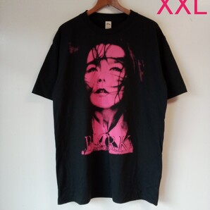 北欧の歌姫 ビョーク Bjrk バンドTシャツ(XXL)K76