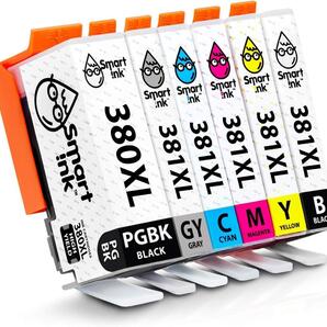 【Smart Ink】対応インクカートリッジ 交換用 Canon BCI 381
