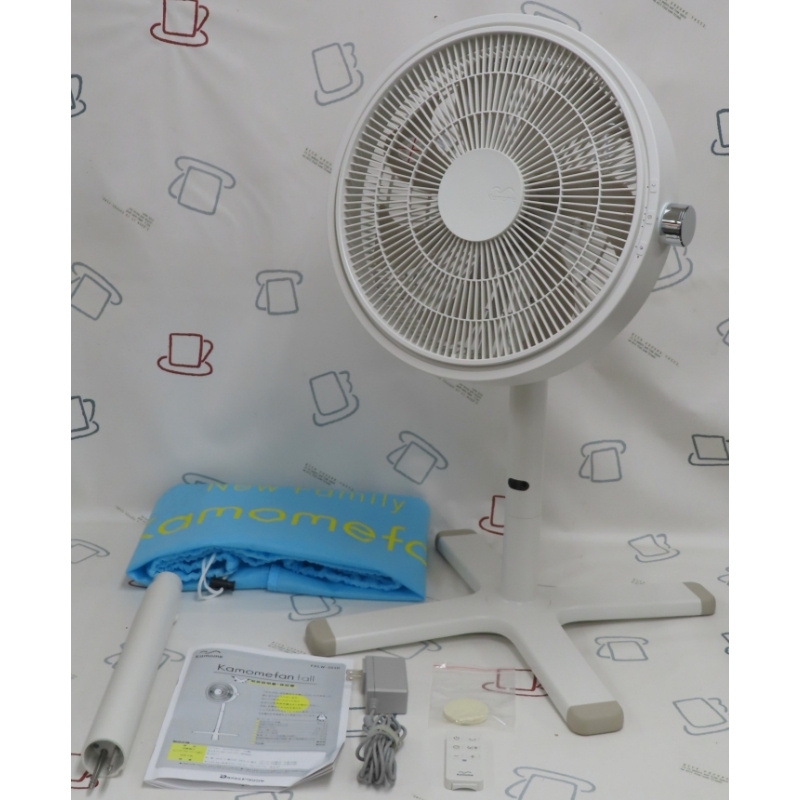 未使用品】Kamomefan カモメファン DC 扇風機 FKLW-303DW