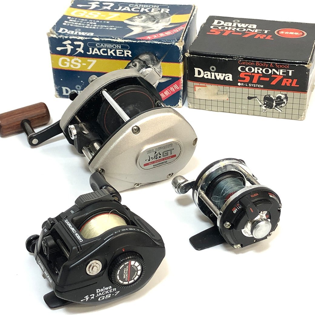 DAIWA コロネット GS-7C 小型両軸リール オールド - メルカリ