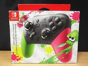 任天堂 ニンテンドー スイッチ Switch コントローラー スプラトゥーン2 エディション HAC-A-FSSKB 【L】★