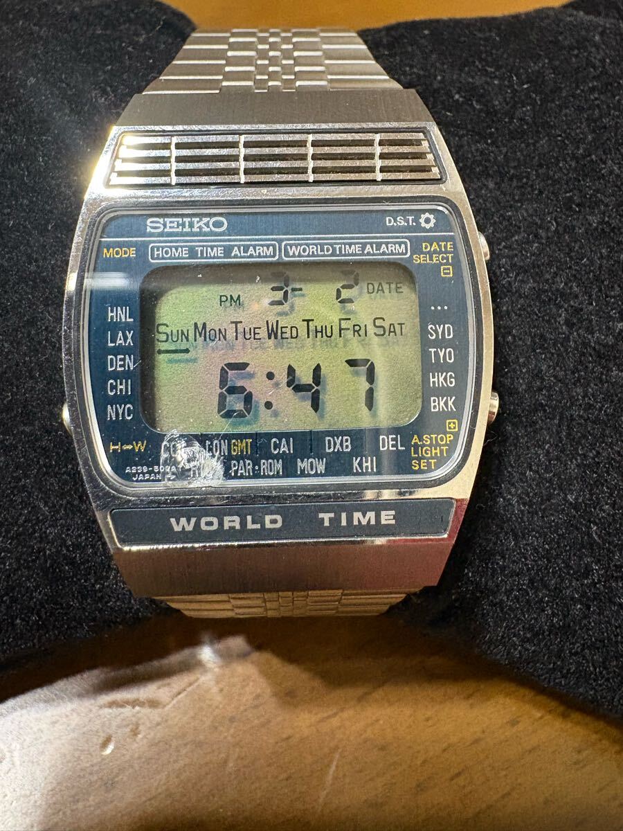 Yahoo!オークション -「seiko ワールドタイム デジタル」の落札 Yahoo!オークション -「seiko ワールドタイム デジタル」の落札