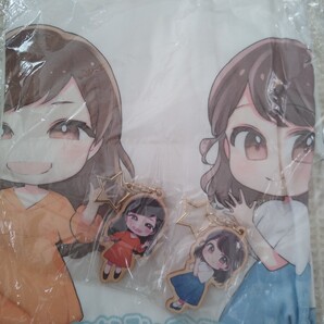 橋本ちなみ 金元寿子 Tシャツ XLサイズ 及び キーホルダー 2個セット お楽しみ会 みんなでワイワーイ