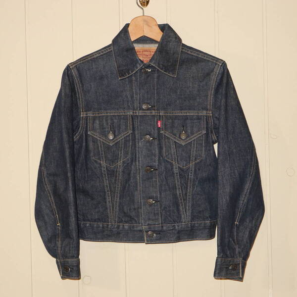 香港製 1998年 LEVI'S リーバイス 71557 3rd ビッグE デニムジャケット 34 / 557 Levis 90s デニム Gジャン ジージャン サード