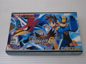 ■新品 未使用品■GBA ロックマンエグゼ6 電脳獣ファルザー カプコン