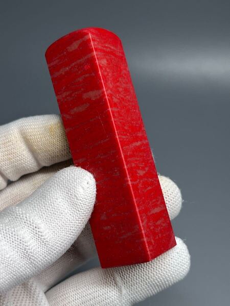 未彫刻 文房具 天然石 古玉 赤玉 印石 印材 置物 激安 収集品 コレクション