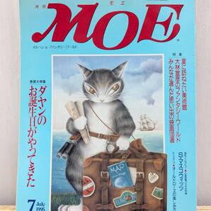 MOE 1995年7月 ダヤンの誕生日がやってきた 大林宣彦のファンタジーワールド 特別描き下ろし絵本 夏至まつり