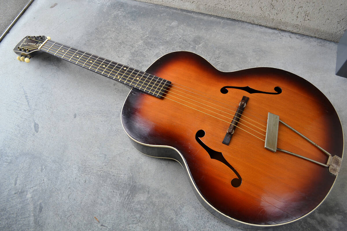 Yahoo!オークション - ビンテージ Kay フルアコ ギター P-3 70s