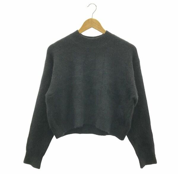 H BEAUTY&YOUTH / CROPPED KNIT カシミアウールニット