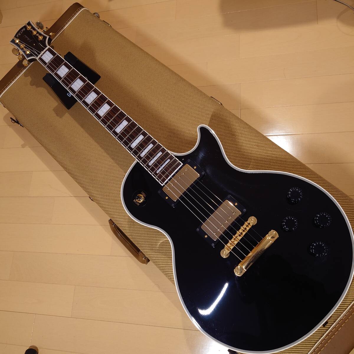 FGN J-Standard エレキギター レスポールカスタム ジャンク品 Yahoo!オークション -「fujigen レスポール」の落札相場・落札価格