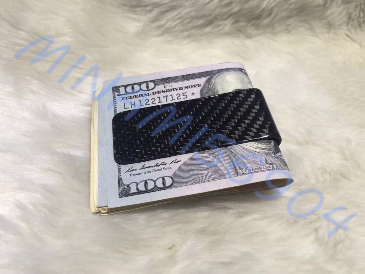 THE H W DOG&CO MONEY CLIP Silver BlueMONEY CLIP マネークリップ