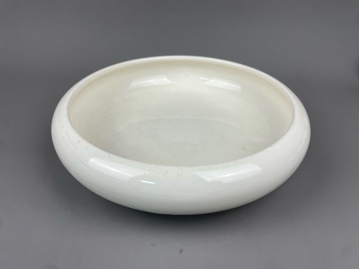 華道 白磁水盤 最大径27.5cm - 花瓶・フラワースタンド | 商品販売