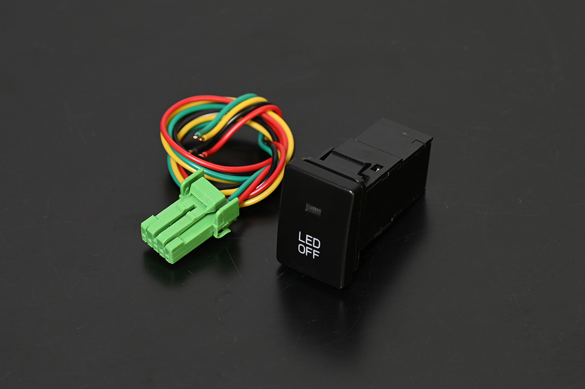 デリカD5 CV5W Visteon制 エアコンスイッチパネル LED打ち替え