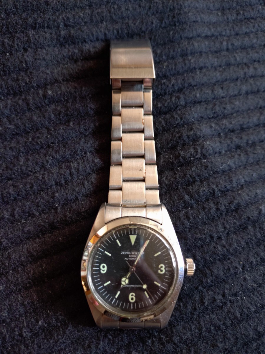 ジャンク】 ZENO ゼノWATCH BASEL 自動巻き付属品なし腕時計|跨