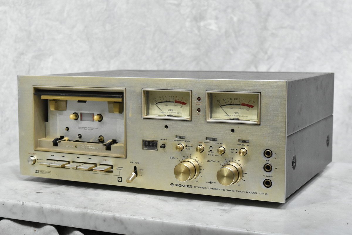 Yahoo!オークション -「pioneer ct-8」(カセットデッキ Yahoo!オークション -「pioneer ct-8」(カセットデッキ