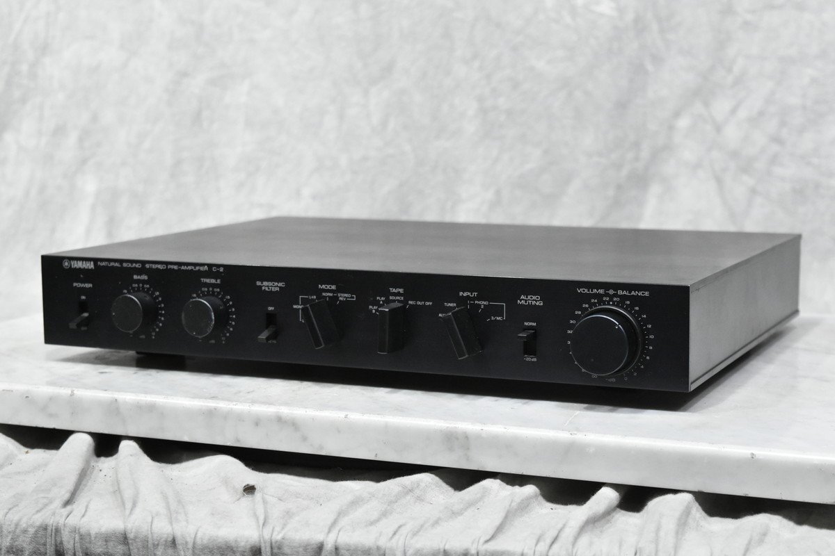 YAMAHA C-2a で YAMAHA B-4 を楽しみました : アンプジャンカー