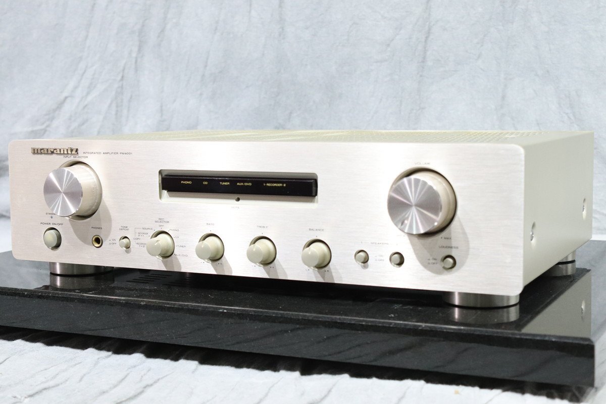 Marantz PM4001 プリメインアンプ 2008年製 マランツ 送料込み Yahoo!オークション -「marantz pm4001」(一般) (アンプ)の落札