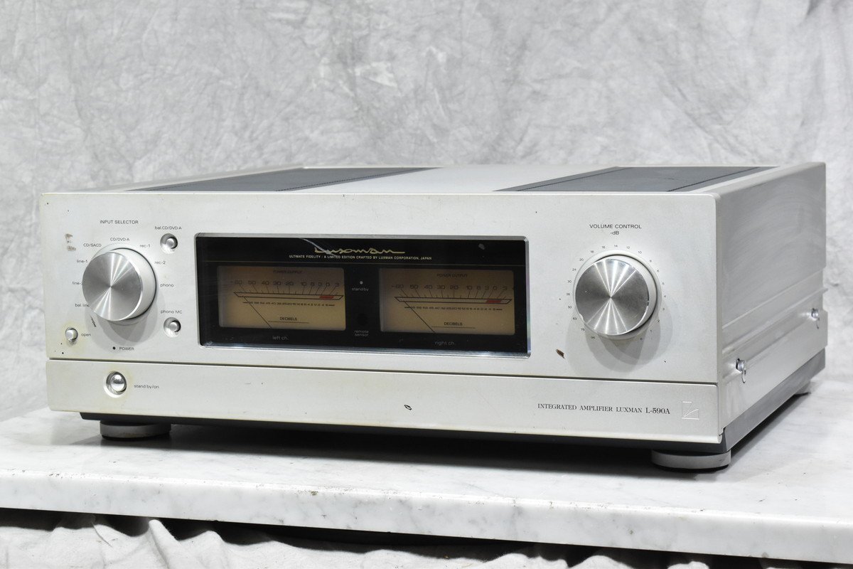 Yahoo!オークション -「luxman l-590a」(アンプ) (オーディオ Yahoo!オークション -「luxman l-590a」(アンプ) (オーディオ