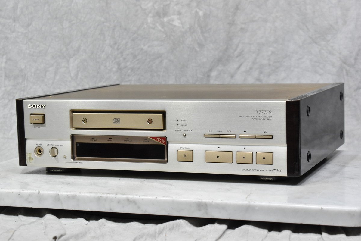 Yahoo!オークション -「sony cdp-x777es」(ソニー) (CDデッキ)の Yahoo!オークション -「sony cdp-x777es」(ソニー) (CDデッキ)の