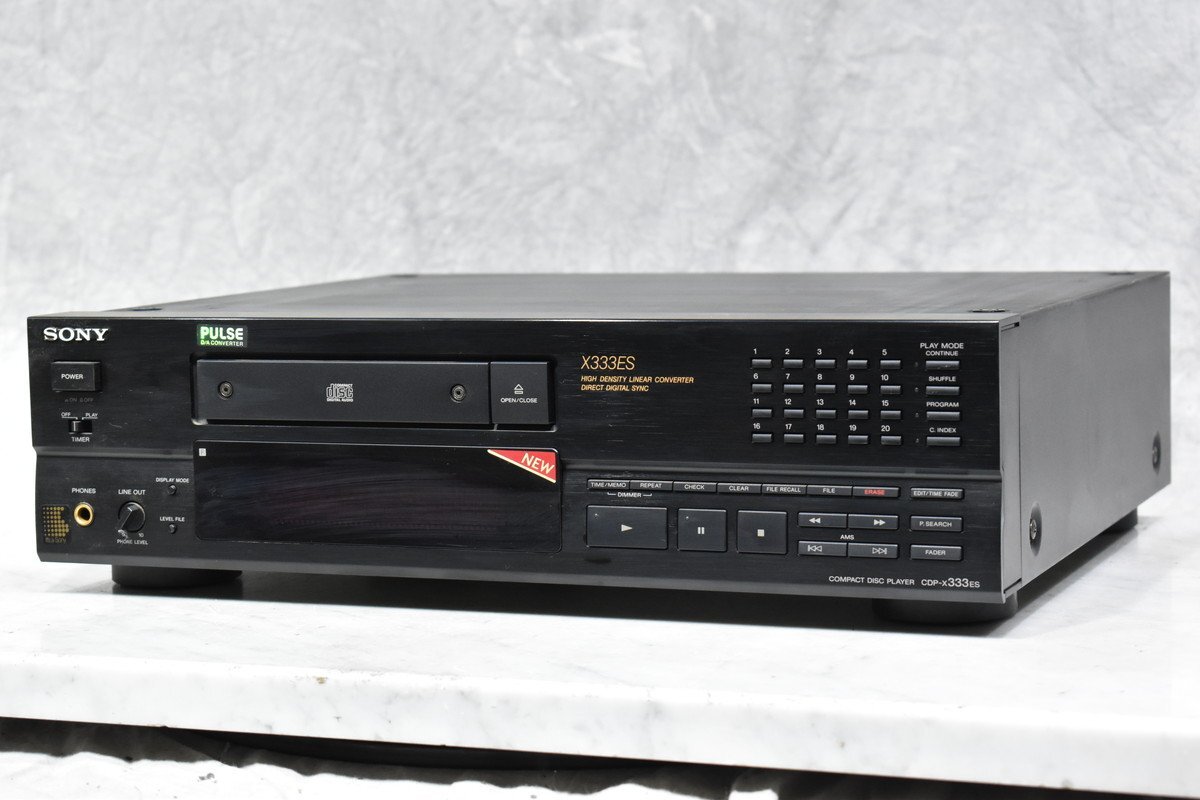 Yahoo!オークション -「cdp-x333es」(CDデッキ) (オーディオ機器 Yahoo!オークション -「cdp-x333es」(CDデッキ) (オーディオ機器