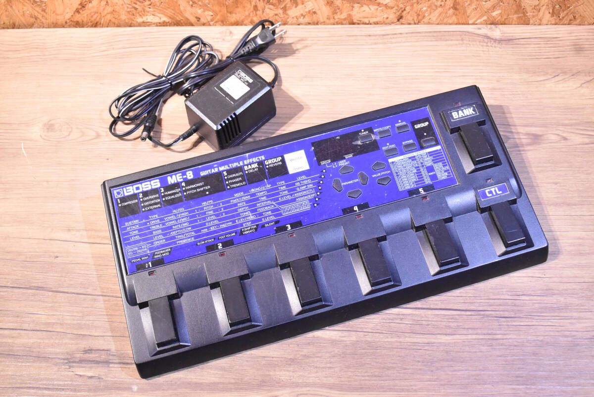 Yahoo!オークション -「boss me-8」(マルチエフェクター Yahoo!オークション -「boss me-8」(マルチエフェクター