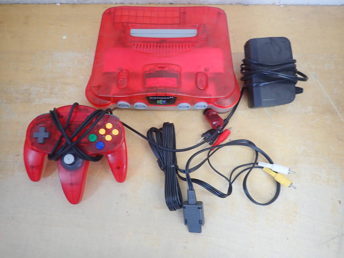Yahoo!オークション -「nintendo 64 クリアレッド」の落札相場 Yahoo!オークション -「nintendo 64 クリアレッド」の落札相場