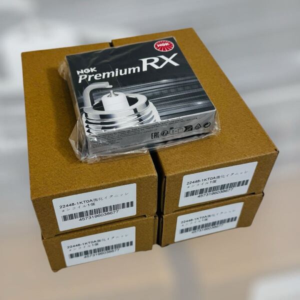 未開封品 NGK PremiumRX 強化イグニッションプラグ 4個セット E26 キャラバン 日産