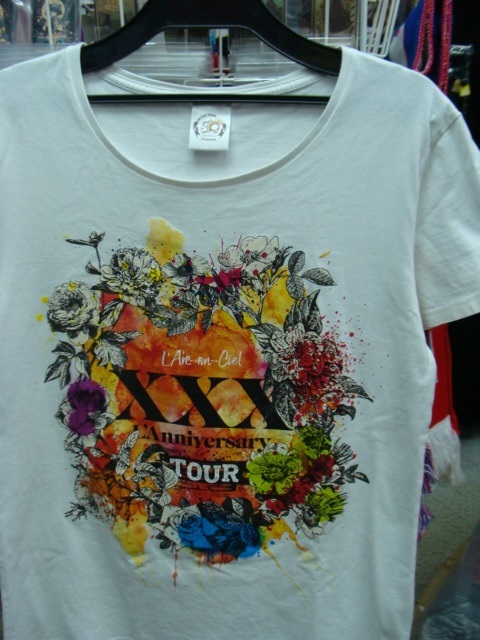 新品 未使用 ラルク 1997 REINCARNATION グッズ 虹 Tシャツ