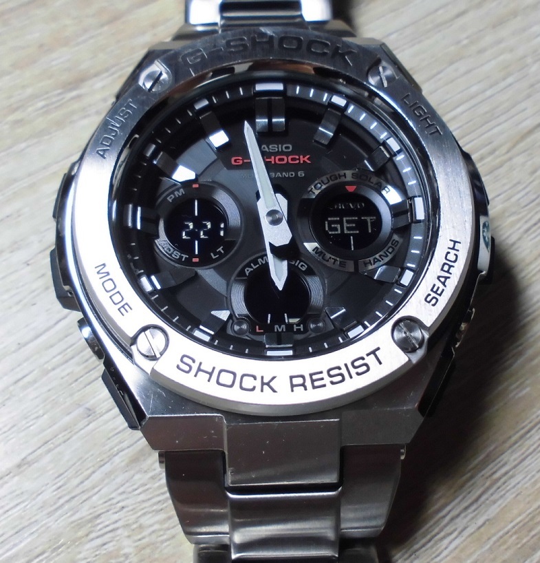 カシオ G-SHOCK G-STEEL GST-W110D-1AJF オークション比較 カシオ G-SHOCK G-STEEL GST-W110D-1AJF オークション比較