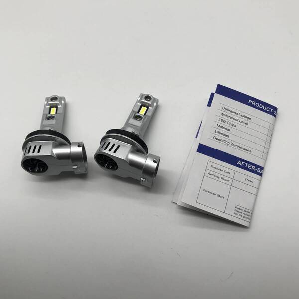 BLUESEATEC 車検対応 H8 H11 H16 LEDフォグランプ 70W 爆光 LEDヘッドライト 360度発光 6500K ホワイト 2個入 A2969