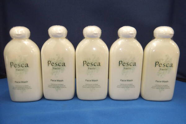 ◆◇即決 未使用 ペスカ フェイスウォッシュ クレンジング洗顔料 200ml×5個 送料無料◇◆