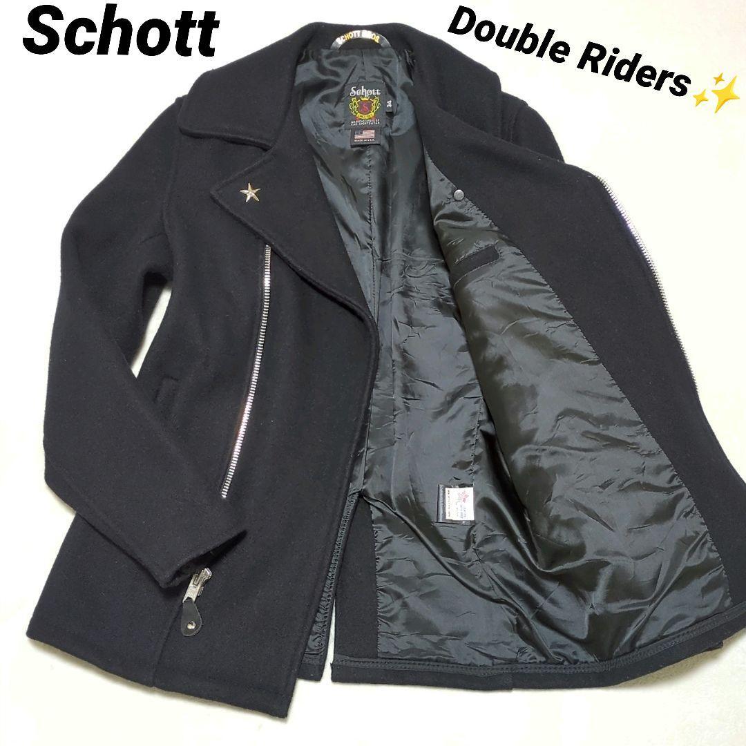 Yahoo!オークション -「schott ライダースコート」(男性用