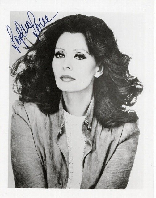 Sophia Loren ソフィア ローレン 直筆サイン PHOTO | ハリウッド